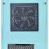 Корпус miniITX Thermaltake The Tower 100 Turquoise, Midi-Tower, без БП,  голубой [ca-1r3-00sbwn-00]